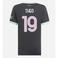 AC Milan Theo Hernandez #19 Kolmaspaita Naiset 2024-25 Lyhythihainen